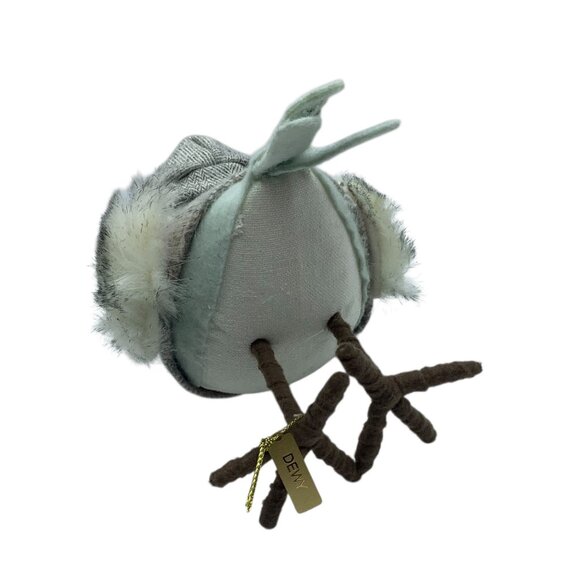 Target Wondershop Dewy Bird Bow Tie Vest Figurine 2021 Featherly Friends 6" - Picture 6 of 7